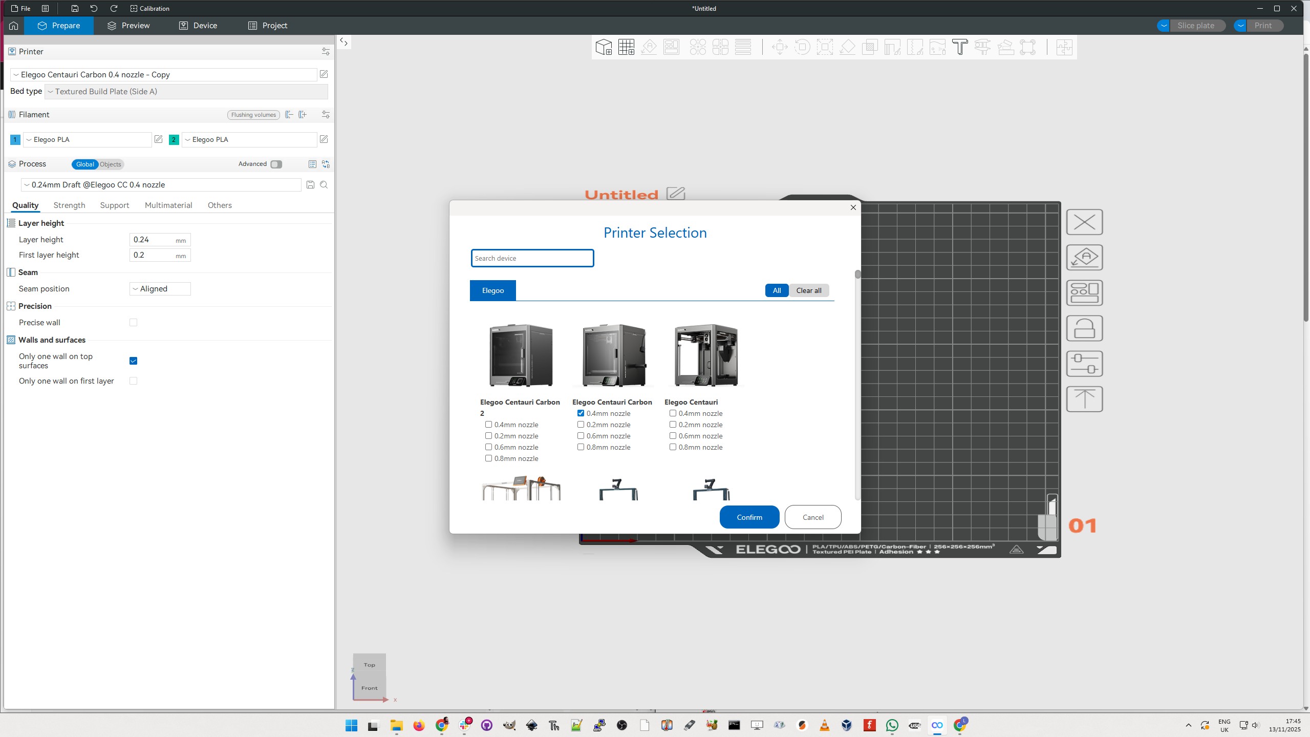 Elegoo Centauri Carbon 2